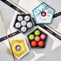 젝시오볼 기프트 패키지(6구)젝시오볼 패키지(6구), 3컬러(핑크+라임옐로우+오렌지)