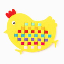 민화샵 부직포 초등 만들기 재료 실꿰기 어린이 바느질 놀이, 병아리 UDOFB0152