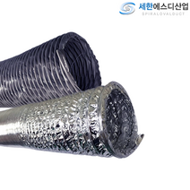덕트호스 75mmX5M A/L후렉시블 알루미늄 자바라, 1개