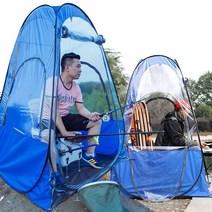 knk 완벽한 바람막이! 바람차단 굿 낚시텐트 원터치텐트 캠핑텐트 그늘막타프 1인용, knk-L타입