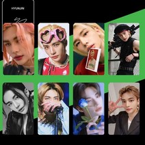 아이돌 포카 굿즈 포토 카드 스트레이키즈 changbin felix bangchan 사진 새 앨범 maniac lomo lee know 승민 팬 선물 137, 현진