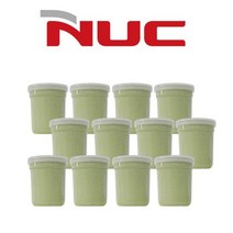 엔유씨 게르마늄 요구르트컵 청국장용기 12P, 엔유씨 게르마늄 요구르트컵 청국장용기 12