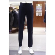 [AK PLAZA] [레노마]23봄여름 사방스판 밴딩 네이비 바지PAIBP91