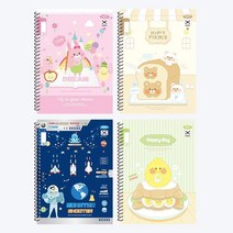 필수 신학기 학용품 준비물 문구 100종 골라담기 / 학습준비물 신학기준비물 문구세트, 042.초등스프링노트 1-2무제 1권남아