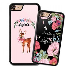 프리미엄 플라워 디어 범퍼케이스(갤럭시 J2 PRO)