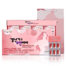 여성 갱년기 영양제 폐경 폐경기영양제 약2개월분 Menopause, 120캡슐 (2개월분)