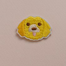 바다팩토리 강아지 자수 와펜 캐릭터 패치 6종, 4.코카스파니엘, 1개