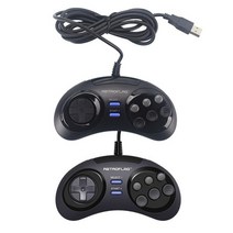 Retroflag 유선 게임 패드 핸들 컨트롤러-M 레트로 클래식 USB 조이스틱 PC 노트북 Windows 스위치 OLED 라, 한개옵션1, 02 2Pcs