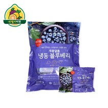 이츠웰 한입 냉동 블루베리 600g (60g x 10개), 단품