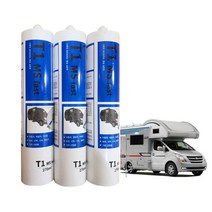 자동차 방수 실리콘 T1 MS Fast 1EA 카라반 캠핑카 실리콘 실란트, 1박스(25개)