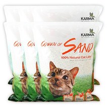 퀸오브샌드 고양이 냥이 두부 모래 7L(오리지날)(6개) 고양이용품-72394EA, AA  본상품선택