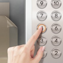 세정시트지 엘리베이터 학원 접착식 구리필름 위생필름 위생시트지, 항균멸균필름 40cm x 1m 5P