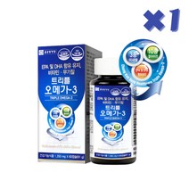 비타민 아연 엽산 철 나이아신 셀렌 트리플 오메가3 60캡슐, 1통, 60개