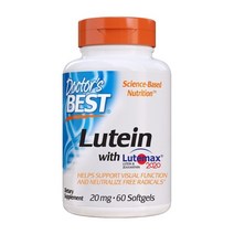 닥터스베스트 오플닷컴 루테인 20 mg 루트맥스 2020 지아잔틴 60 소프트젤 Doctors BEST