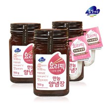 동강마루 [영월농협] 만능양념장(500gx3병 핸들컵), 1박스