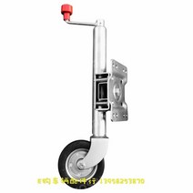 카라반 트레일러 견인 휠 바퀴 리프트 텅잭 쟈키 잭 재키 캠핑 6인치 8인치 10인치, 프리, 설치패키지가없는6인치