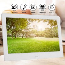 디지털액자 전자액자 전자앨범 전자 디지털 포토 프레임 EU 표준 플러그 블랙 카드 USB 10 인치, 한개옵션0
