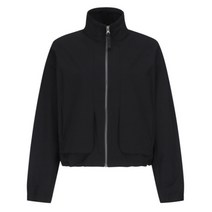 탑텐 22년 여성 바람막이 크롭 집업 트레이닝 점퍼 BK