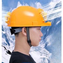 건설 현장 안전모 팬 안전모 헬멧 스마트 충전식 헬멧, 샴페인(싱글 팬 4500S) 샴페인, 샴페인(싱글 팬 4500S) 샴페인