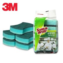 중화팬 후라이팬 강력 주방 수세미 산업용 가게 식당 세면대청소 지든때제거 카페, 1개, 상세페이지참조