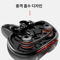 자전거 안장 쿠션 커버 충격완화 서스팬션 쇼바 로드 실내 실외 자전거 방수 안장