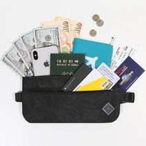 RFID 차단 HIDDEN POCKET 유럽 동남아 여행 소매치기