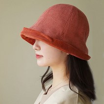 이코마켓 국산 포근한 골덴 니트 여성 가을겨울 벙거지모자 중년 엄마모자 할머니 방한 버킷햇 가을모자 겨울모자