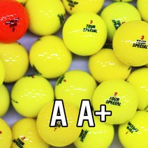 브랜드 로스트볼 모음, 50개, 7던롭 컬러 피스 혼합 A~A+