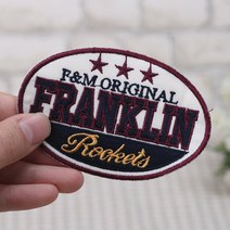 [펠트친구] 프랭클린 와펜/와펜/예쁜와펜/빈티지와펜/부자재/의류