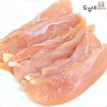 도꾸네 강아지 간식 생식 수제간식 재료 닭안심 1kg 생육, 없음