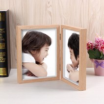 양면 깊은 원목 탁상용액자 장식소품 예쁜액자 데코