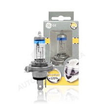 메가라이트 +120% 오토바이 헤드라이트 Motocycle lamps, H4 12V 60/55W 메가라이트 +120%