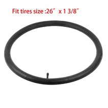자전거 내부 튜브 자전거 타이어 타이어 교체 가능한 검정색 고무 16/20/26Inch US Value Mountain Road 자전거 사이클링 액세서리, 26인치