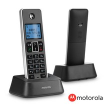 모토로라 IT.5.1XA 한글무선전화기 한글이름저장 발신자표시 심플 편리한전화기, IT.5.1XA화이트