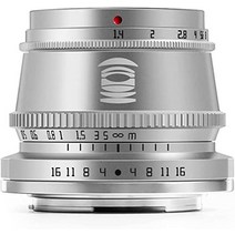 [2년 보증 첨부]TTArtisan 35mm F1.4 수동 초점 고정 렌즈 Nikon 카메라에 대응 니콘 Z마운트 6군 7장 단초점 렌즈 Z5 Z6 Z6II Z7 ZFC 미러리스 카메라용 렌즈 케이스 동봉