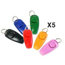 wk 펫트레이딩 클리커 휘슬 X5(랜덤) 강아지 훈련도구 강아지벨-2802EA, 본상품선택