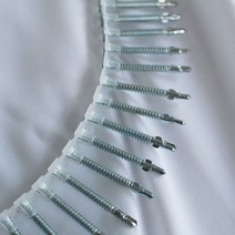 윙 매거진피스 자동연발 자동연결 윙피스 양날 매거진 백색도금, #8X38 (1000발/1box)