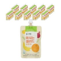 풀무원 풀스키친 마시는 샐러드 오렌지주스, 10박스, 100ml