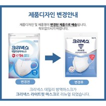 크리넥스 데일리 방역 마스크 KF94 대형 1입, 1개, 1개입