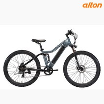 2022년 알톤 전기자전거 MTB형 니모27.5FS 파스전용, 그레이, 완전조립 배송