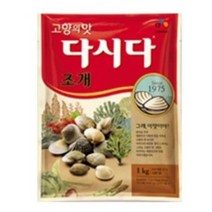 조개다시다 ( 백설 1kg ) 1개 [업소용], 1kg x 조개다시다(백설 1k)