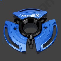 nmax pcx 호환슬라이더 프론트 리어 머플러 가드 YAMAHA TMAX 530 SX T CNC 엔진 스테이터 가드 커버 프로, 07 Black Blue