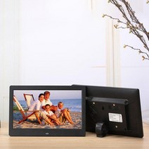 전자액자 디지털사진액자 메뉴보드 EastVita- 인치 LED 백라이트 HD 10.1x1024 전체 기능 디지털 사진 프레, 02 Black_04 AU 플러그