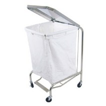 GM 스텐 사각 원터치 세탁물운반카 IC-701 린넨카트