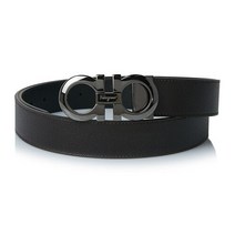 페라가모 [라벨루쏘] [페라가모] 67 5542 T MORO NERO 0689112 더블 간치니 리버시블 벨트