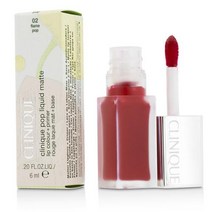 크리니크 팝 리퀴드 매트 립컬러-02 flame pop 6ml, 1개