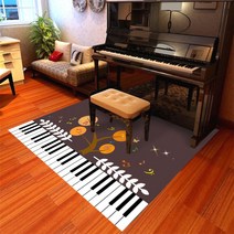 피아노방진매트 패드 피아노방음매트 받침대 흡음 소음 카펫, 180x160cm, E