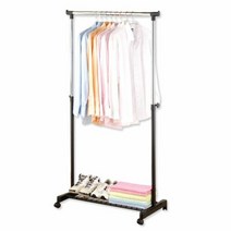 빠띠라인 선반수납식 이동식 1단 행거 고급형 KT05 매장용1단 일, 단품, 단품