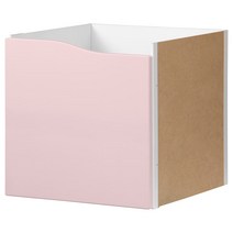 이케아 칼락스도어식인서트 페일핑크33x33cm, 단품