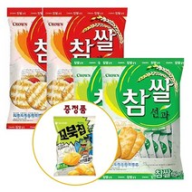 크라운 참쌀설병 128 + 참쌀선과 115g 증정 꼬북칩콘스프 65g, 2세트